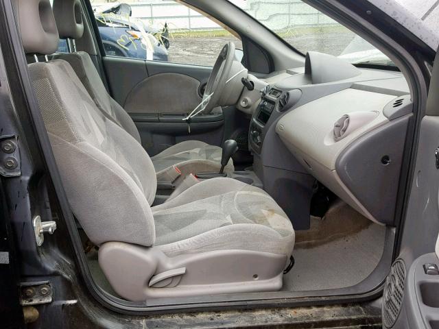 1G8AL52F73Z200247 - 2003 SATURN ION LEVEL BLACK photo 5