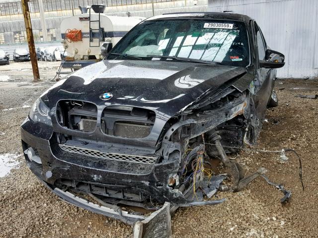 5UXFG8C55BLZ95239 - 2011 BMW X6 XDRIVE5 Czarny zdjęcie 2