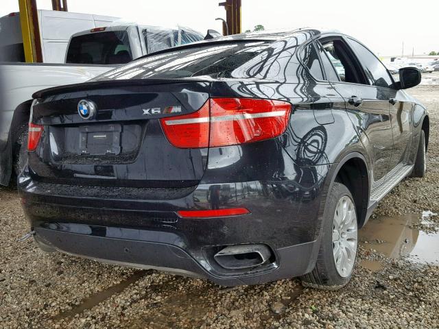 5UXFG8C55BLZ95239 - 2011 BMW X6 XDRIVE5 Czarny zdjęcie 4