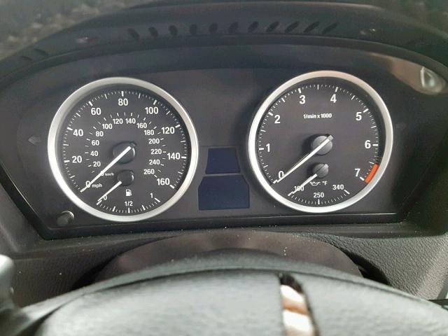 5UXFG8C55BLZ95239 - 2011 BMW X6 XDRIVE5 Czarny zdjęcie 8