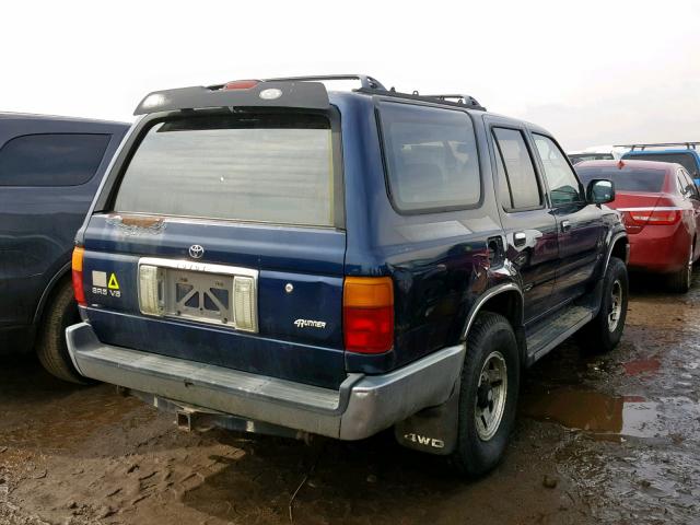 JT3VN39W2R0142318 - 1994 TOYOTA 4RUNNER VN BLUE photo 4