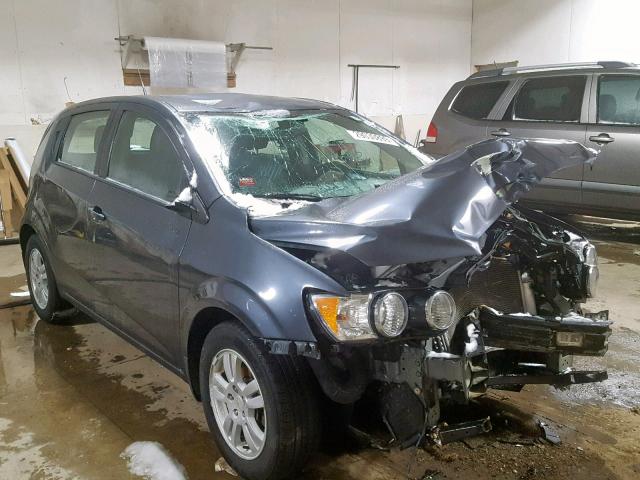 1G1JA6SH1C4197192 - 2012 CHEVROLET SONIC LS 灰色 照片 1