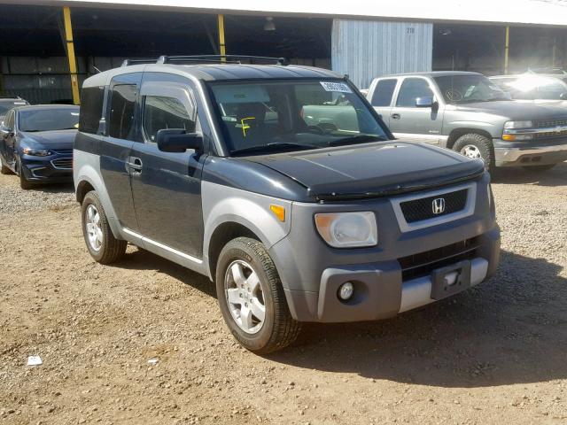 5J6YH28584L028277 - 2004 HONDA ELEMENT EX BLACK photo 1