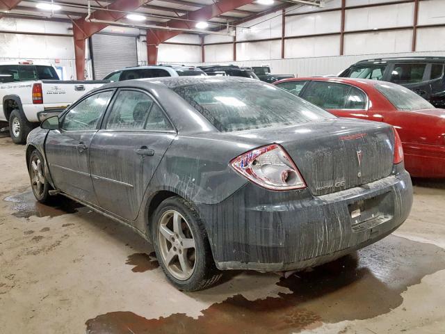 1G2ZF58B974171264 - 2007 PONTIAC G6 VALUE L GRAY photo 3