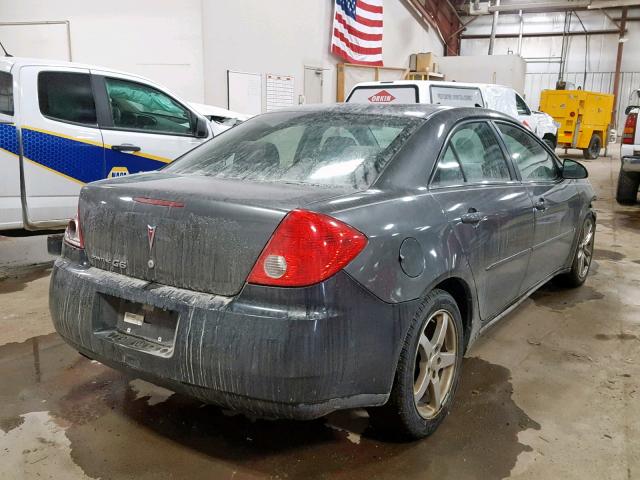 1G2ZF58B974171264 - 2007 PONTIAC G6 VALUE L GRAY photo 4