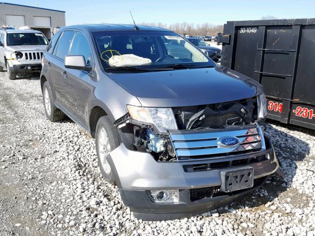 2FMDK4JC0ABB59723 - 2010 FORD EDGE SEL GRAY photo 1