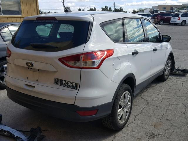 1FMCU0F71EUD01765 - 2014 FORD ESCAPE S WHITE photo 4