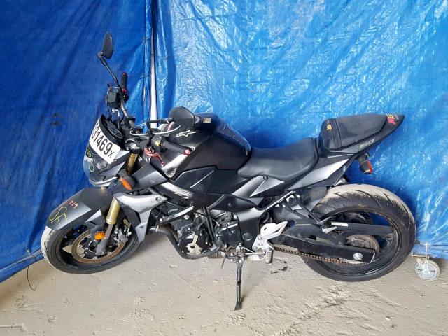 JS1GR7NA0F2102324 - 2015 SUZUKI GSX-S750 BLACK photo 9