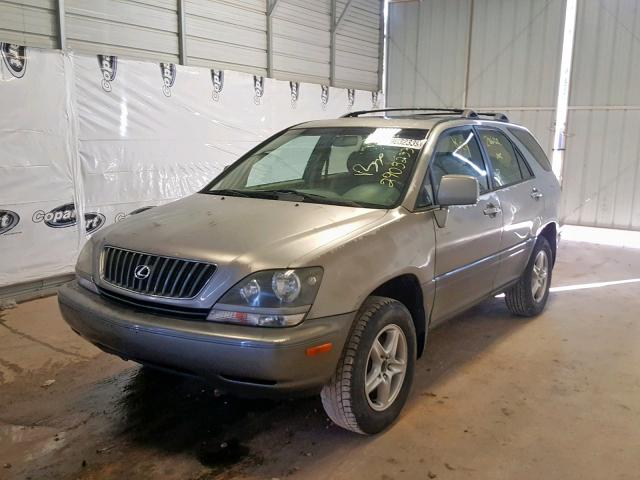 JT6GF10U0Y0050860 - 2000 LEXUS RX 300 SILVER photo 2