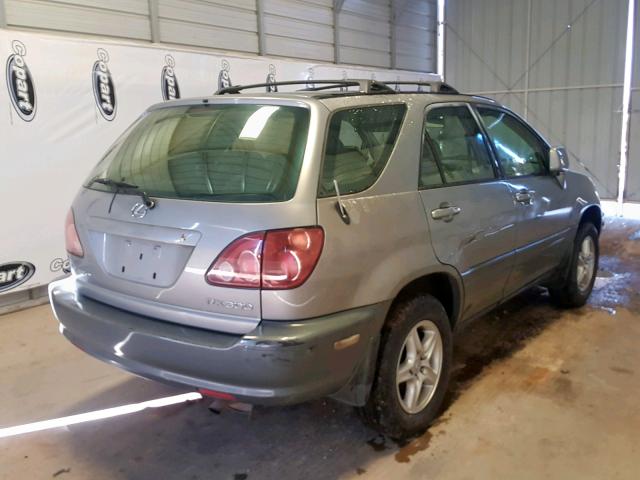 JT6GF10U0Y0050860 - 2000 LEXUS RX 300 SILVER photo 4