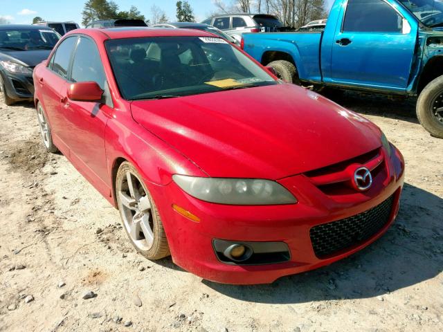 JM1GG12L261104080 - 2006 MAZDA SPEED 6 RED photo 1