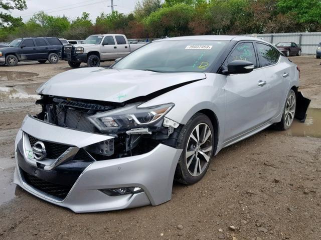 1N4AA6AP3HC397722 - 2017 NISSAN MAXIMA 3.5 SILVER photo 2