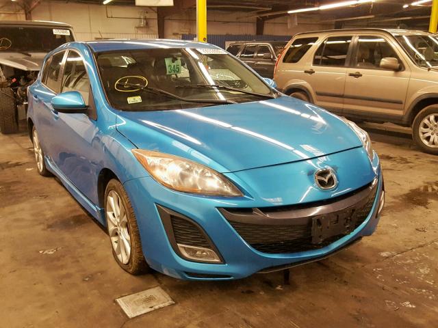 JM1BL1K65B1418929 - 2011 MAZDA 3 S BLUE photo 1