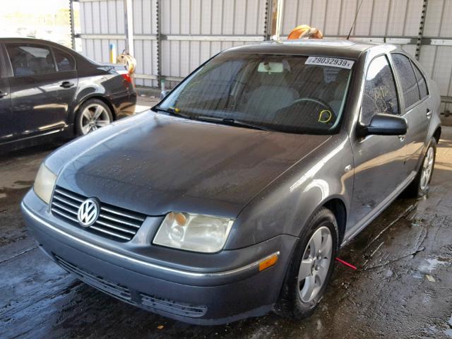 3VWSR69M94M131404 - 2004 VOLKSWAGEN JETTA GLS GRAY photo 2