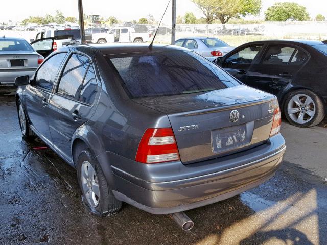 3VWSR69M94M131404 - 2004 VOLKSWAGEN JETTA GLS GRAY photo 3