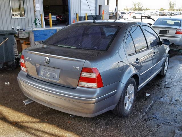 3VWSR69M94M131404 - 2004 VOLKSWAGEN JETTA GLS GRAY photo 4