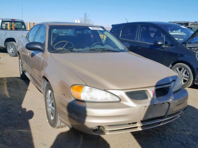 1G2NF52E54C251423 - 2004 PONTIAC GRAND AM S GOLD photo 1