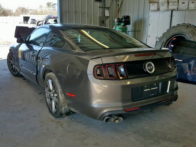 1ZVBP8CF7D5252644 - 2013 FORD MUSTANG GT CHARCOAL photo 3