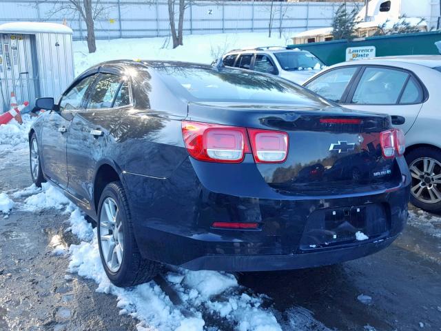 1G11D5RR9DF110581 - 2013 CHEVROLET MALIBU 1LT შავი ფოტო 3