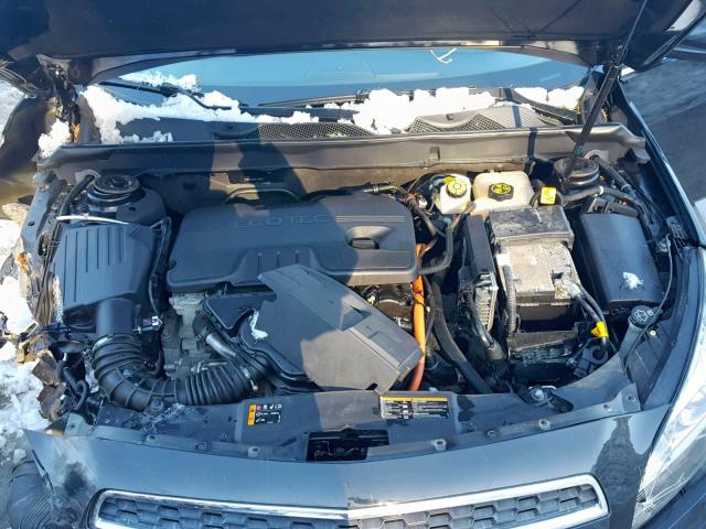 1G11D5RR9DF110581 - 2013 CHEVROLET MALIBU 1LT შავი ფოტო 7