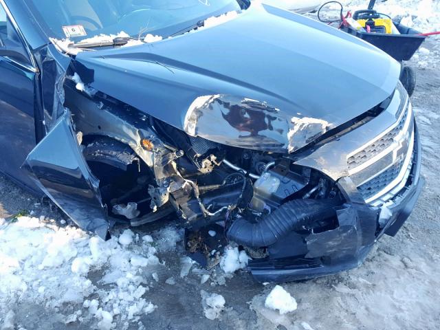 1G11D5RR9DF110581 - 2013 CHEVROLET MALIBU 1LT შავი ფოტო 9