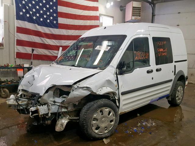 NM0LS6BN1CT098037 - 2012 FORD TRANSIT CO WHITE photo 2