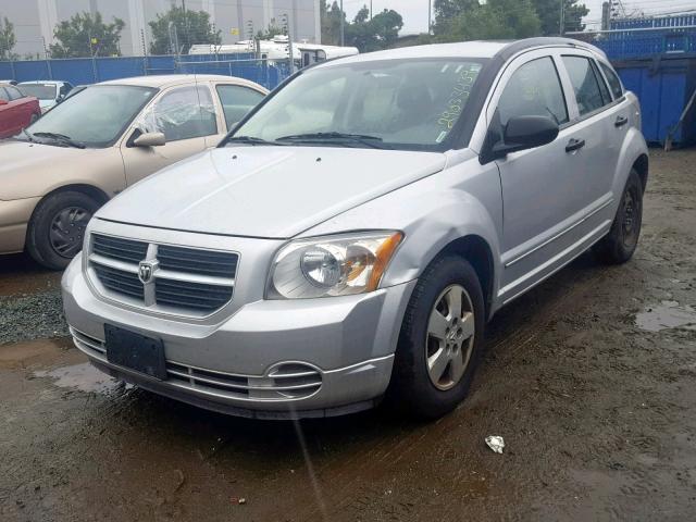 1B3HB28B18D582677 - 2008 DODGE CALIBER SILVER photo 2