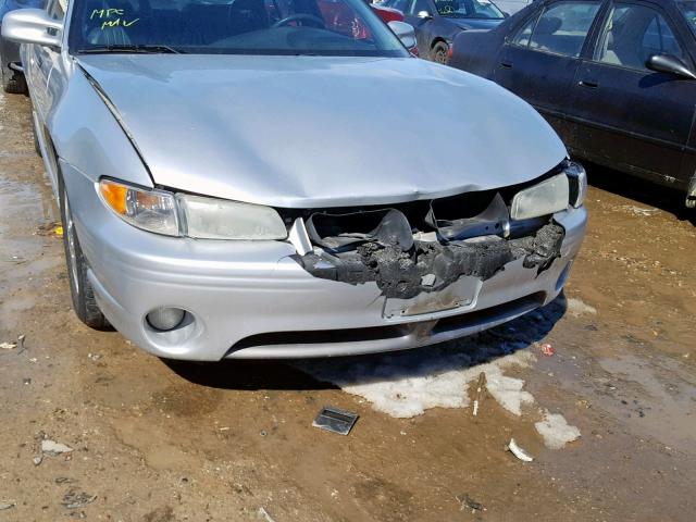 1G2WP52K92F116884 - 2002 PONTIAC GRAND PRIX SILVER photo 9