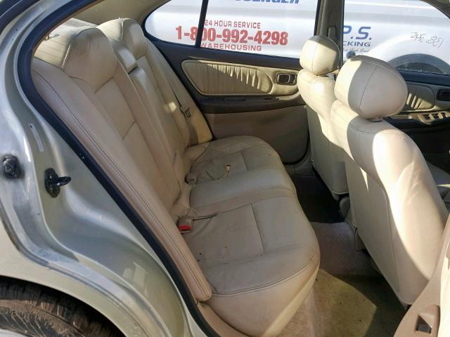 1N4DL01D0WC222237 - 1998 NISSAN ALTIMA XE GOLD photo 6