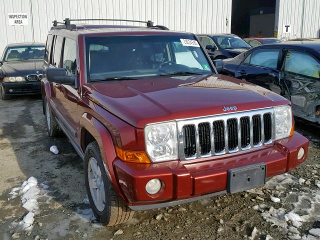 1J8HG48K68C181930 - 2008 JEEP COMMANDER წითელი ფოტო 1