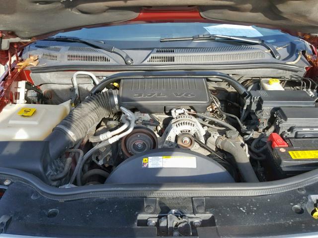 1J8HG48K68C181930 - 2008 JEEP COMMANDER წითელი ფოტო 7