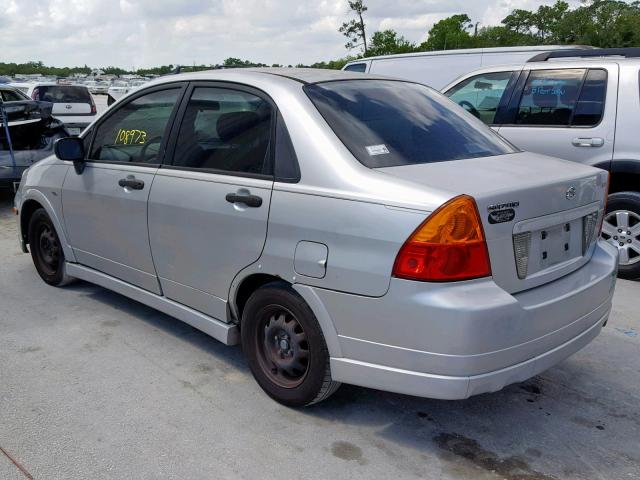 JS2RA61S245204191 - 2004 SUZUKI AERIO S SILVER photo 3