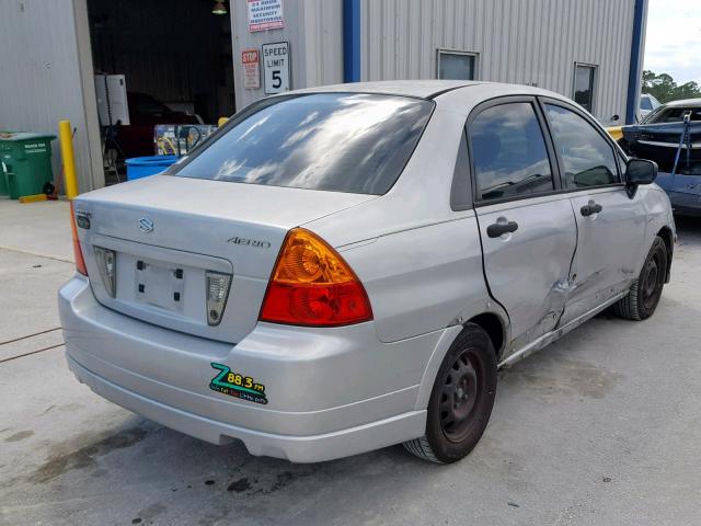 JS2RA61S245204191 - 2004 SUZUKI AERIO S SILVER photo 4