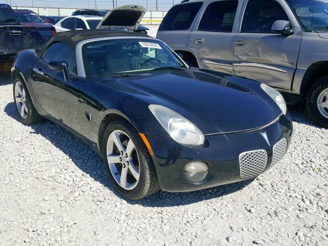 1G2MB33B36Y102398 - 2006 PONTIAC SOLSTICE BLACK photo 1