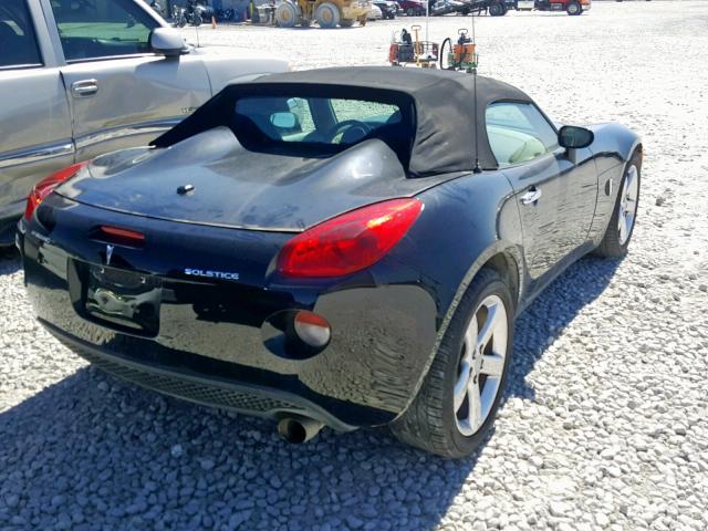 1G2MB33B36Y102398 - 2006 PONTIAC SOLSTICE BLACK photo 4