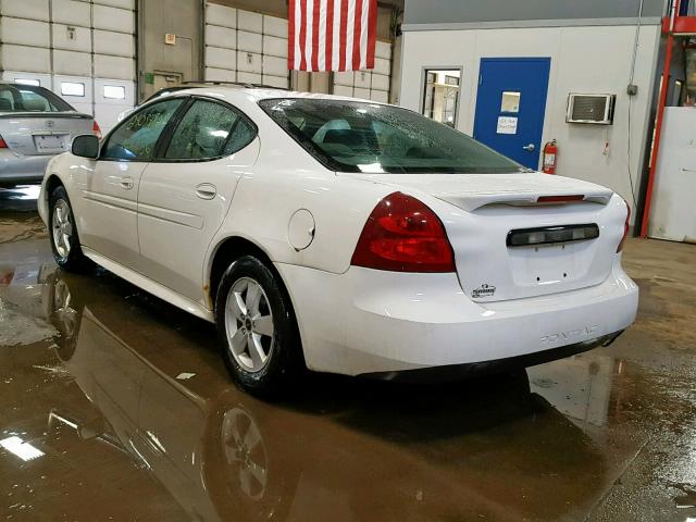 2G2WP552681100413 - 2008 PONTIAC GRAND PRIX WHITE photo 3