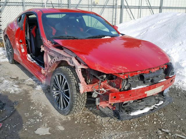 JF1ZNAA18D2730454 - 2013 TOYOTA SCION FR-S RED photo 1