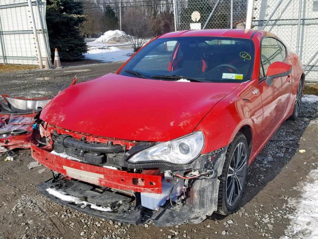 JF1ZNAA18D2730454 - 2013 TOYOTA SCION FR-S RED photo 2