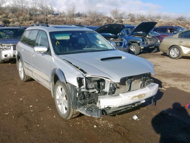 4S4BP67C156332097 - 2005 SUBARU LEGACY OUT SILVER photo 1