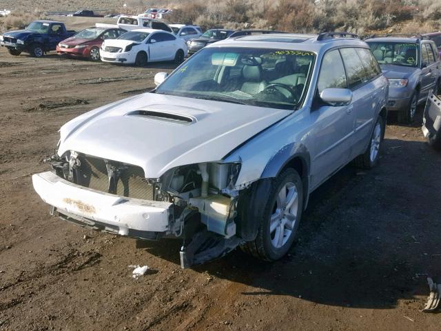 4S4BP67C156332097 - 2005 SUBARU LEGACY OUT SILVER photo 2