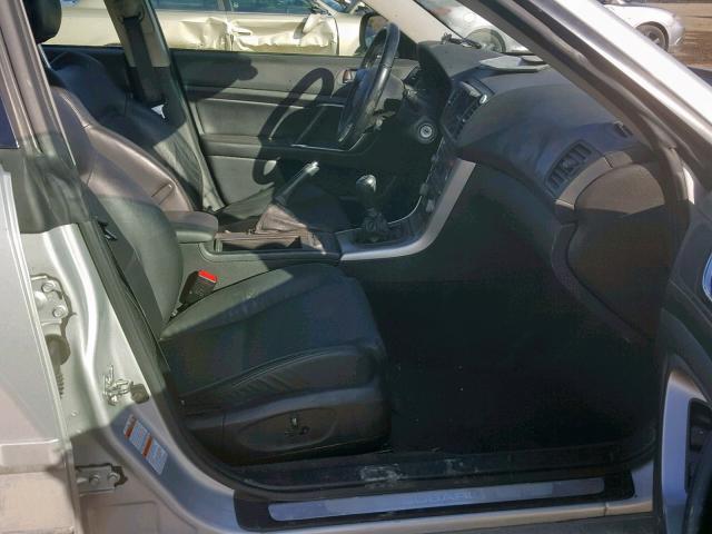 4S4BP67C156332097 - 2005 SUBARU LEGACY OUT SILVER photo 5