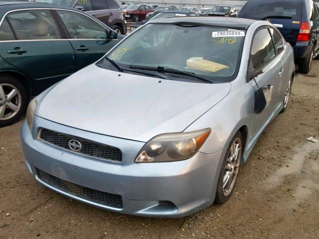 JTKDE177050025007 - 2005 TOYOTA SCION TC ლურჯი ფოტო 2