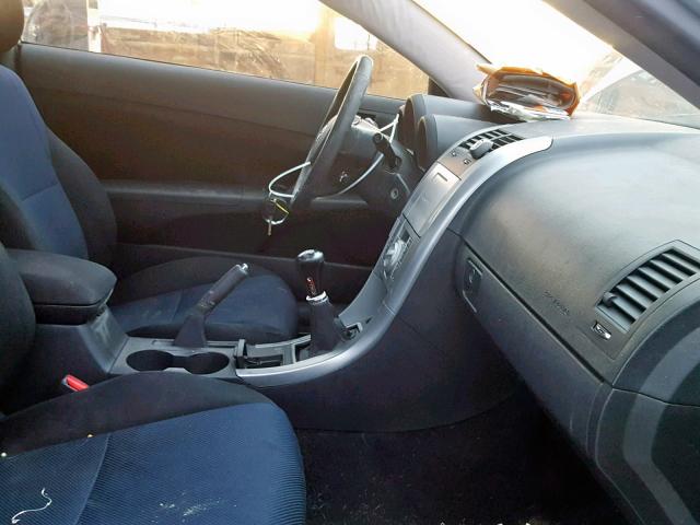 JTKDE177050025007 - 2005 TOYOTA SCION TC ლურჯი ფოტო 5