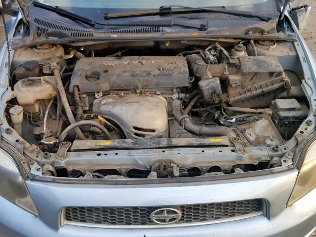 JTKDE177050025007 - 2005 TOYOTA SCION TC ლურჯი ფოტო 7