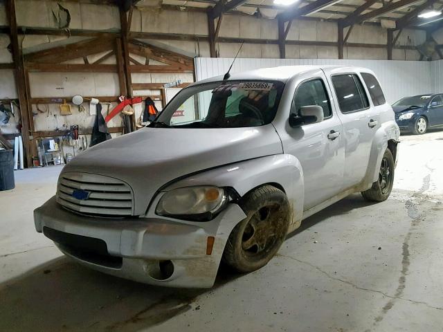 3GNBABDB7AS635358 - 2010 CHEVROLET HHR LT SILVER photo 2