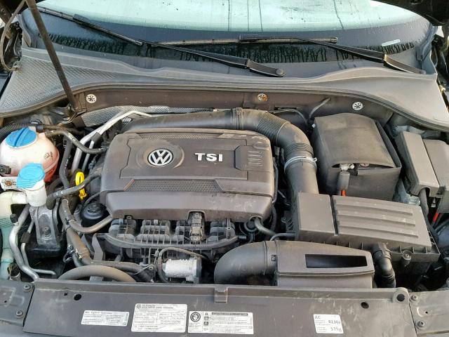 1VWAT7A31EC094471 - 2014 VOLKSWAGEN PASSAT S BLACK photo 7