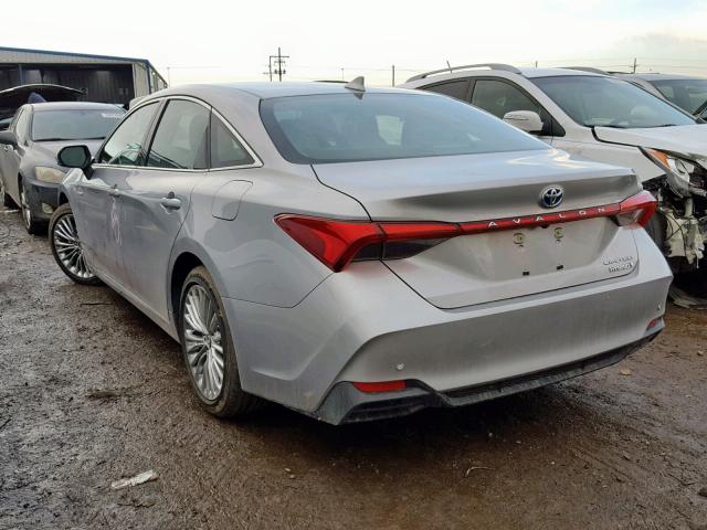 4T1B21FBXKU004615 - 2019 TOYOTA AVALON XLE GRAY photo 3