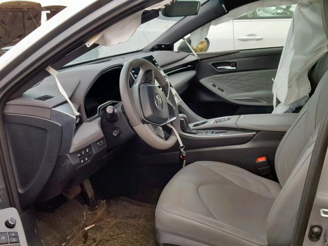 4T1B21FBXKU004615 - 2019 TOYOTA AVALON XLE GRAY photo 5