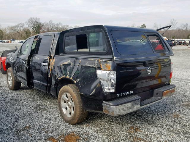 1N6AA1EK1HN535352 - 2017 NISSAN TITAN S BLACK photo 3