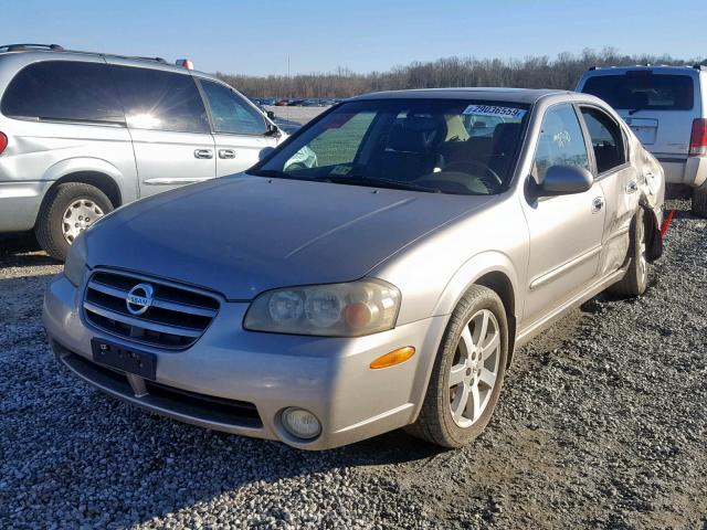 JN1DA31A53T427283 - 2003 NISSAN MAXIMA GLE SILVER photo 2